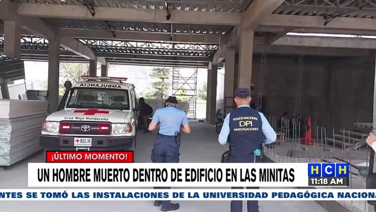 Hallan muerto a hombre en edificio de Las Minitas