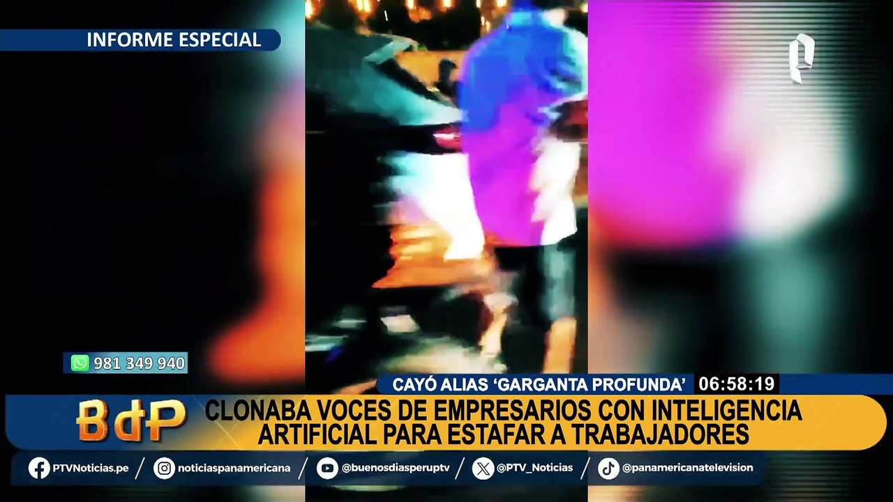 Cae 'Garganta Profunda': sujeto clonaba voces de empresarios con IA para estafar a trabajadores