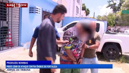 Preso líder de ataque contra ônibus do Fortaleza