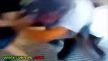 Girl Beats Up Guy & Bust His nose