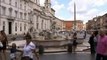 Vandal attacks Rome's famous fountains