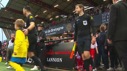 J29 EN AVANT GUINGAMP - VALENCIENNES FC (3 - 0) - Résumé - 2023-2024