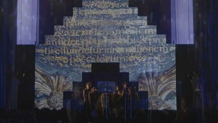 Oficio de Tinieblas en el Monasterio de Uclés.