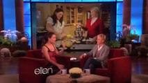 Jennifer Garner on Drinking With Martha Stewart  in Ellen Show