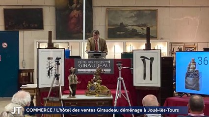 COMMERCE / L'hôtel des ventes Giraudeau déménage à Joué-lès-Tours