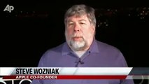 Wozniak con  lágrimas en los ojos recuerda su amigo Steve