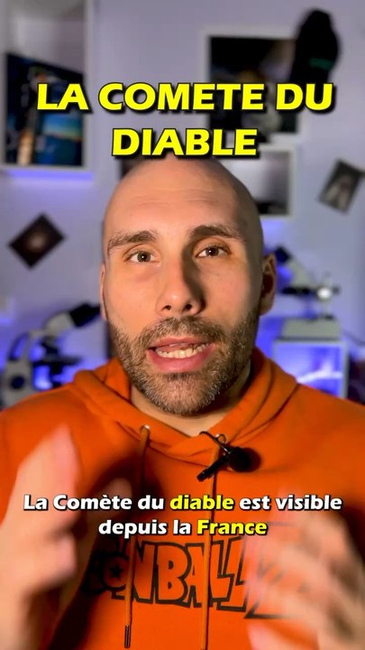 La comète du diable visible en france