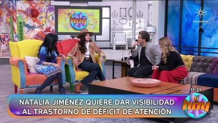Natalia Jiménez abre su corazón y revela que padece de déficit de atención: “Quiero crear conciencia”