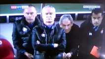 Inter Vs. Lille CL 2011 - Aurélien Chedjou grita después del codazo en la cara