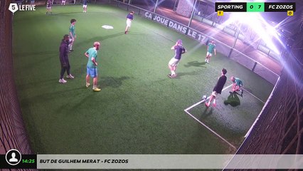 But de Guilhem Merat - FC ZOZOS