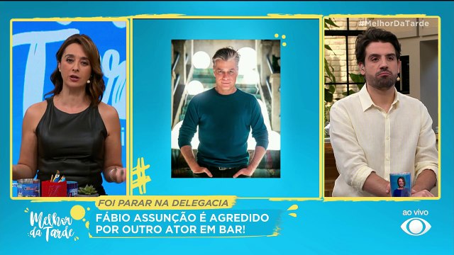 Fábio Assunção se envolve em briga com ator em bar |Melhor da Tarde