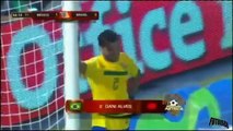 Expulsión de Dani Alves y Penal Fallado por Andrés Guardado - México vs. Brasil 1-0 (Fútbol Amistoso)