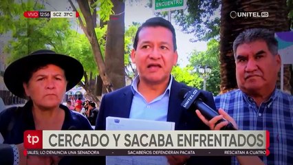 Cochabamba y Sacaba enfrentados por Pacata