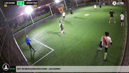 But de BENJAMIN GIOVANNI - LES GONES