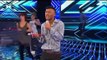 The X Factor 2011 Live Show 4 - Marcus Collins turns on the Stevie Wonder