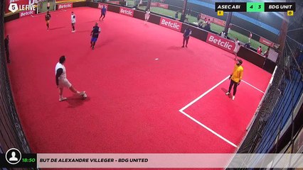 But de Alexandre Villeger - BDG UNITED