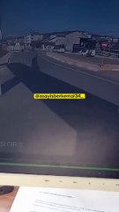 Kaza değil facia | Küçük çocuğu havaya fırlattı! Yer: Sultanbeyli