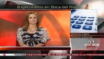 Hallan 8 ejecutados en Boca del Río, Veracruz