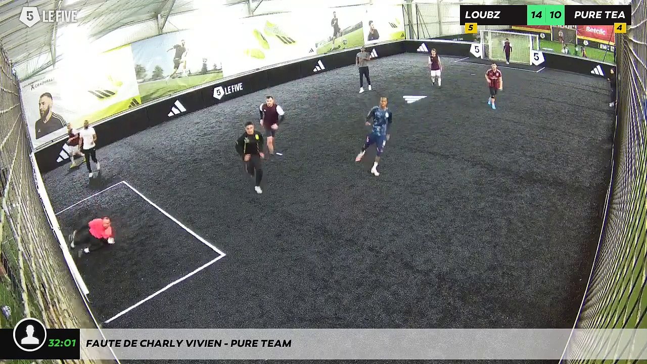 Faute de CHARLY VIVIEN - Pure Team