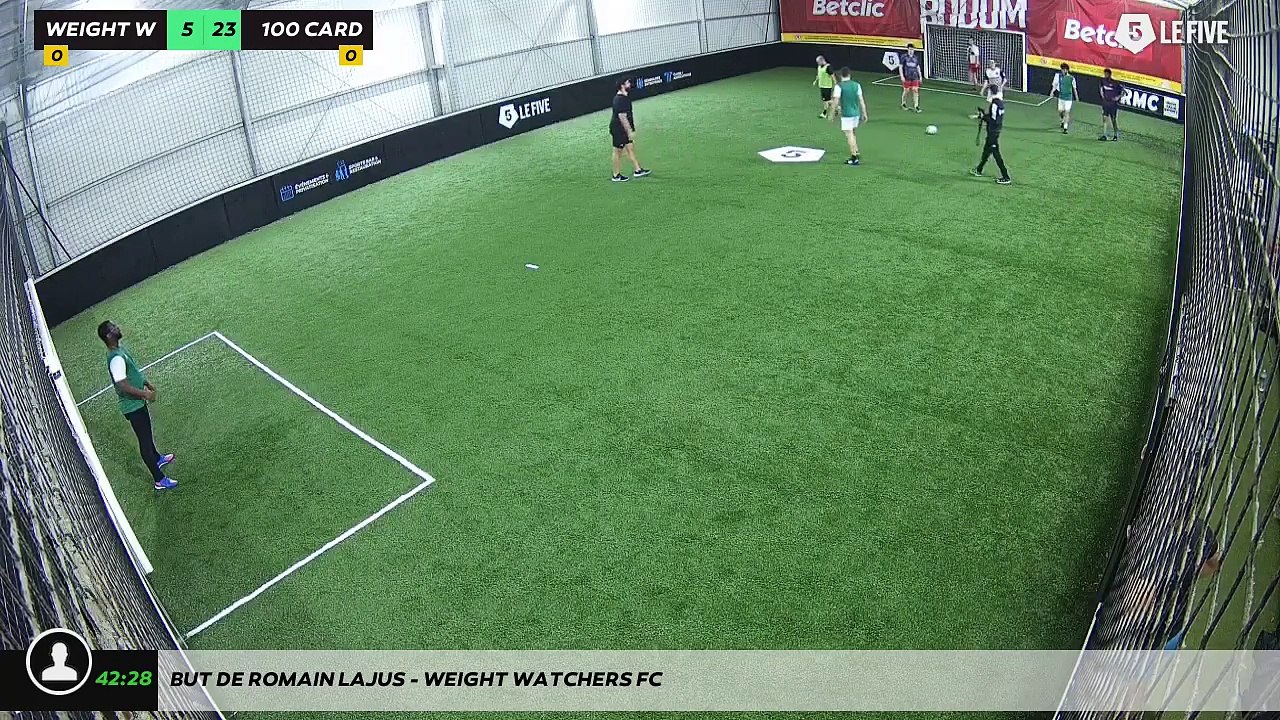 But de Romain LAJUS - WEIGHT WATCHERS FC