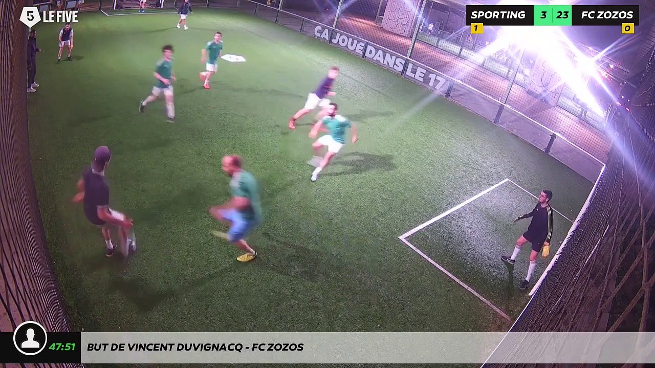 But de Vincent Duvignacq - FC ZOZOS