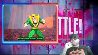 0319 (3)DEATH BATTLE |PO VS IRON FIST FIGHT ANIMATION! KUNG-FU PANDA VS MARVEL SUPERHERO |2024 REACTS