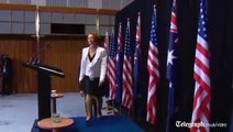 El presidente Barack Obama confirma EEUU impulsará las relaciones militares con Australia