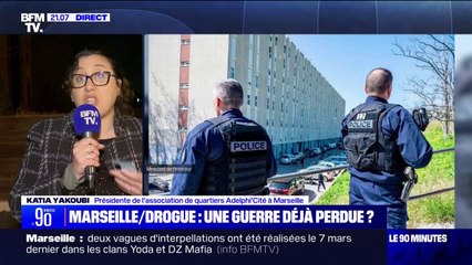 Opération "place nette XXL" à Marseille: "Avec de la répression sur répression, on n'y changera rien" explique Katia Yakoubi, présidente de l'association de quartiers Adelphi'Cité