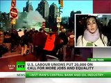 Mas de 20000 personas marchan en Nueva York