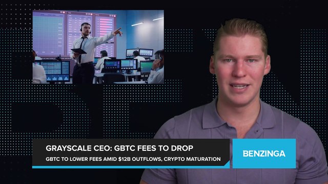 Grayscale CEO Says Fees on GBTC Bitcoin ETF to Decline as Crypto Market Matures as GBTC Sees $12 Billion Outflows to Competitors' Lower Fees