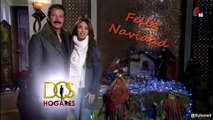 Anahi y Sergio Goyri Te Desean Feliz Navidad  Telenovela Dos Hogares