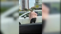Yer Adana: Bir kadın tartıştığı kadın sürücüyü trafikte darp etti