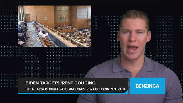 Biden Takes Aim at Corporate Landlords in Nevada, Targets 'Rent Gouging'