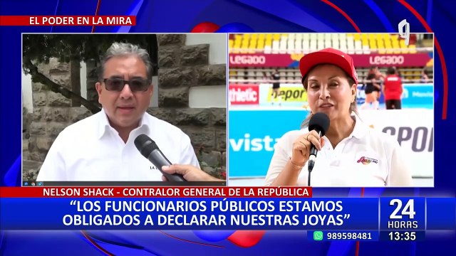Contralor Nelson Shack se retracta: Estamos obligados a declarar todo nuestro patrimonio