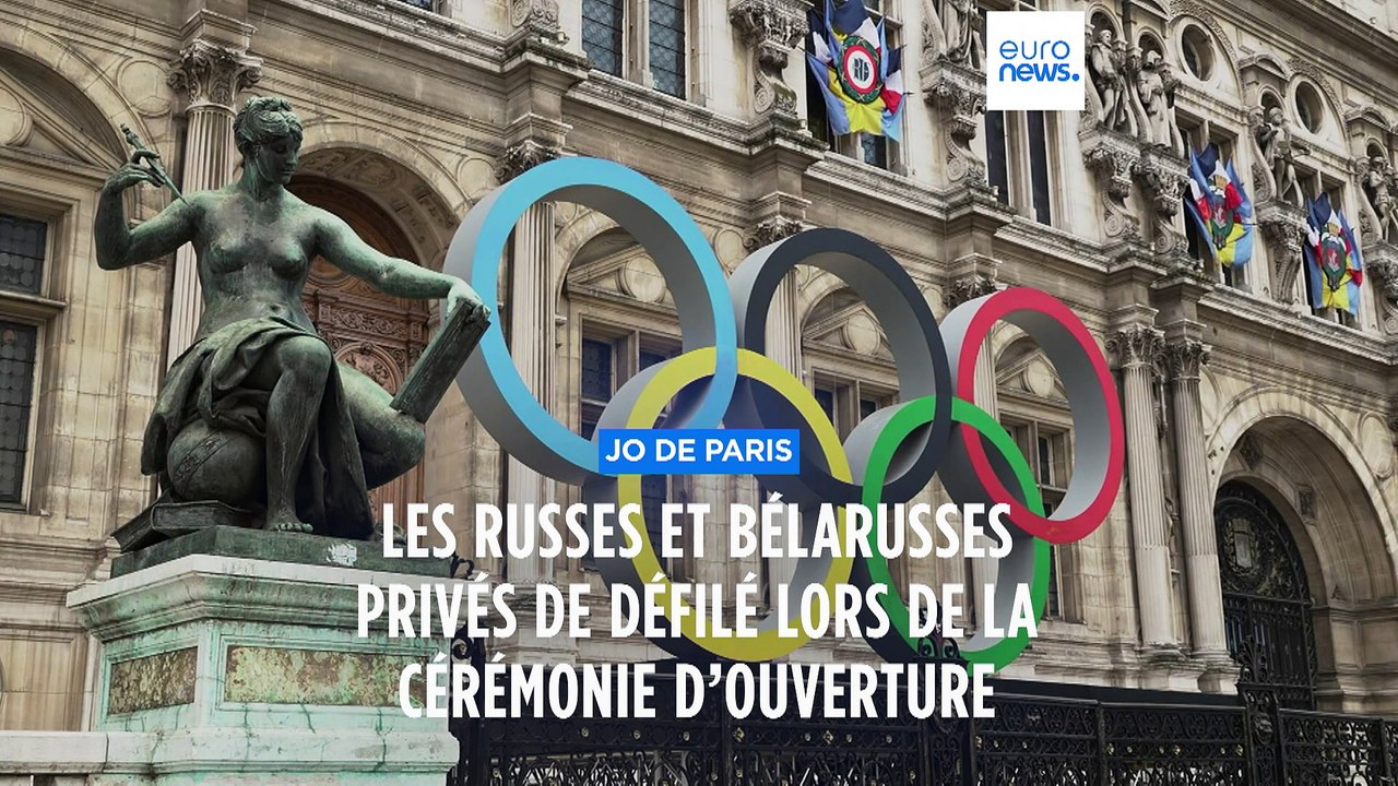 JO 2024 : les sportifs russes et bélarusses privés de défilé lors de la cérémonie d’ouverture