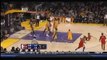 Blake Griffin ridiculous reverse shot over hishead  Lakers vs Clippers