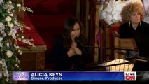 Whitney Houston Funeral Alicia Keys tearful memories of Whitney