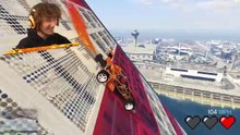 Jumping ROCKET CARS In GTA 5!