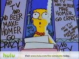 Los Simpsons  Sin Tv vuelve loco a Homero
