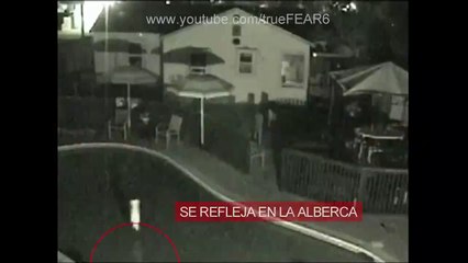 Criaturas extraños grabados por camara de seguridad