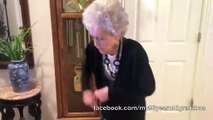 Increible Baile de Mujer de 90 años  I Wanna Dance with Somebody