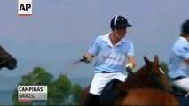 El Prince Harry Jugando Polo en Brazil