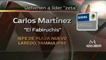 Cae El Fabiruchis jefe de plaza Zetas en Nuevo Laredo Tamaulipas
