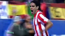 Goal Radamel FALCAO Atletico Madrid vs Barcelona 11