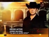 Premios TVyNovelas 2012 Jorge Salinas gana Mejor Actor