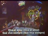 Viva el Amor interpretado por OV7 Pandora HaAsh Rio Roma Jesse y Joy tema América Celebra a Chespirito