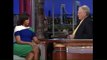 Michelle Obama Habla con David Letterman