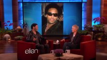 Lenny Kravitz on The Hunger Games  On The Ellen Show