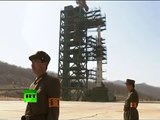 Corea del Norte revela Unha3 listo para el lanzamiento de cohetes