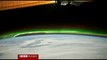 NASA muestra la aurora boreal desde el espacio